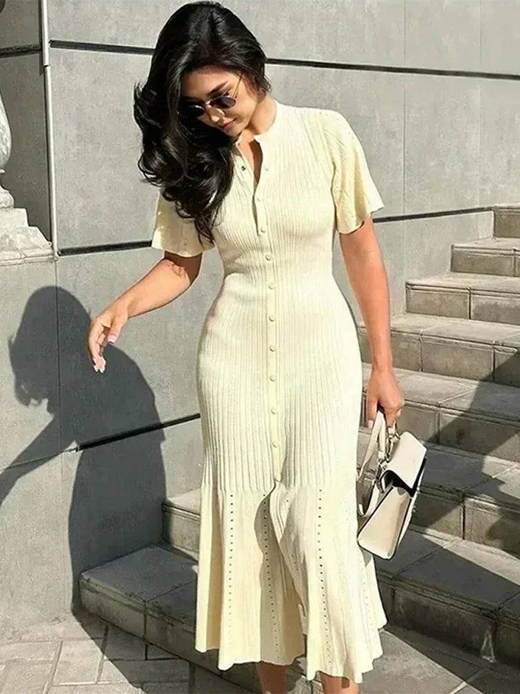Feline Knitted Dress