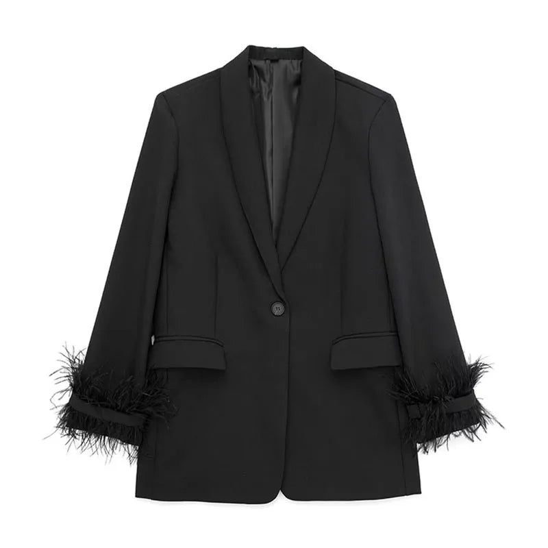 Lilly Feather Blazer